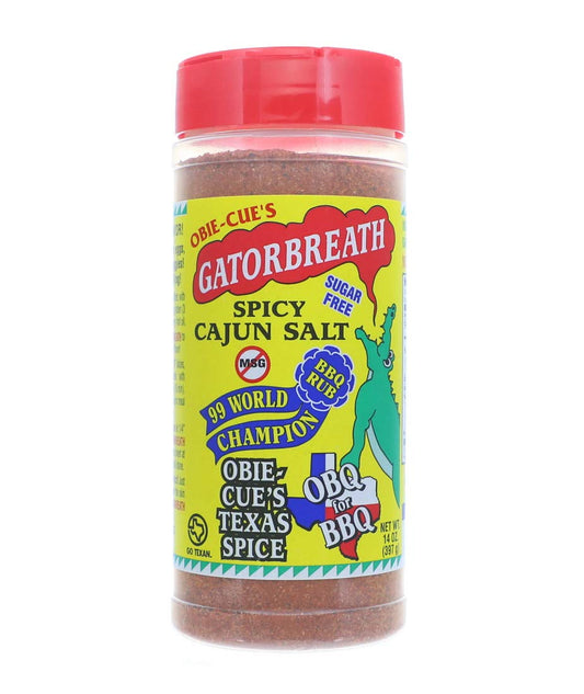 Obie-Cue’s | Gator Breath Spicy Cajun Salt