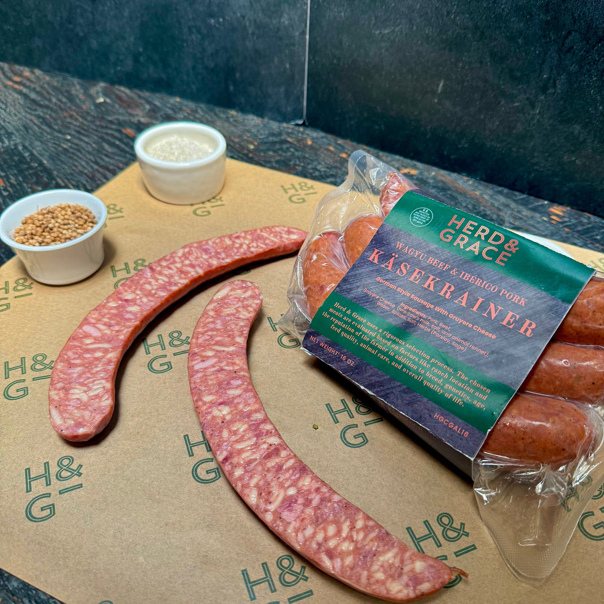 Herd & Grace | Kaserainer Sausage 3 Per Pack