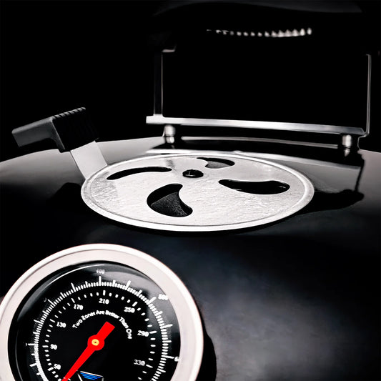 Slow ‘N Sear Black Edition  22” Charcoal Kettle Grill