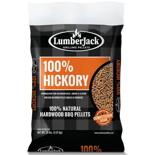 100% Hickory Lumberjack Pellets
