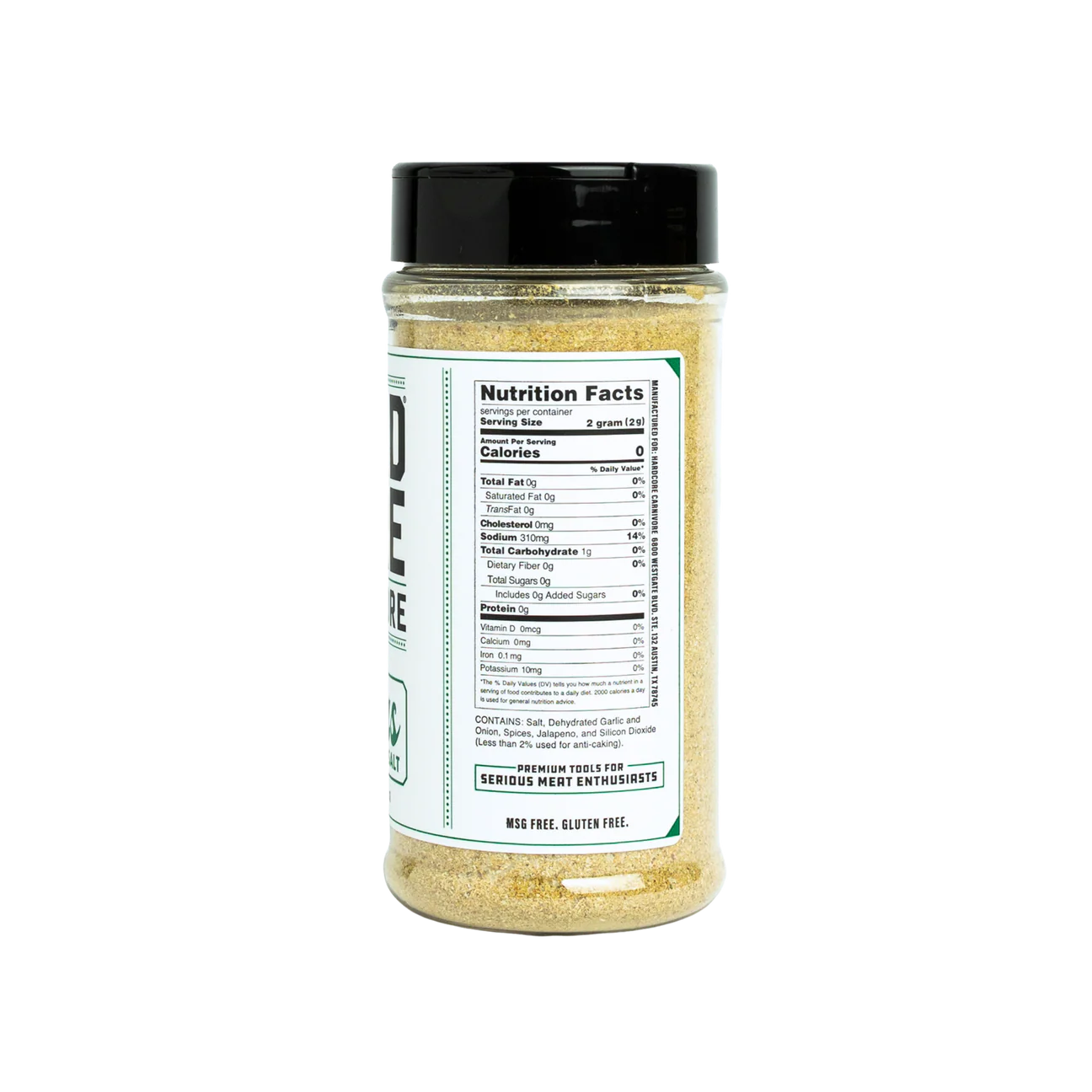 Hardcore Carnivore | Texas Jalapeño Salt