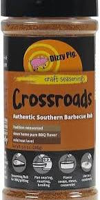 Dizzy Pig | Crossroads Authentic Southern BBQ Seasoning