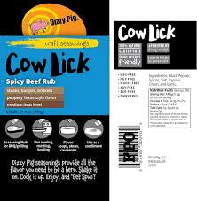 Cow Lick Spicy Beef Rub