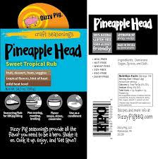 Dizzy Pig | Pineapple Head Savory Sweet Seasoning