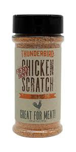 Lane's | Thunderbird Chicken Scratch Grillin Dust Fiery Hot
