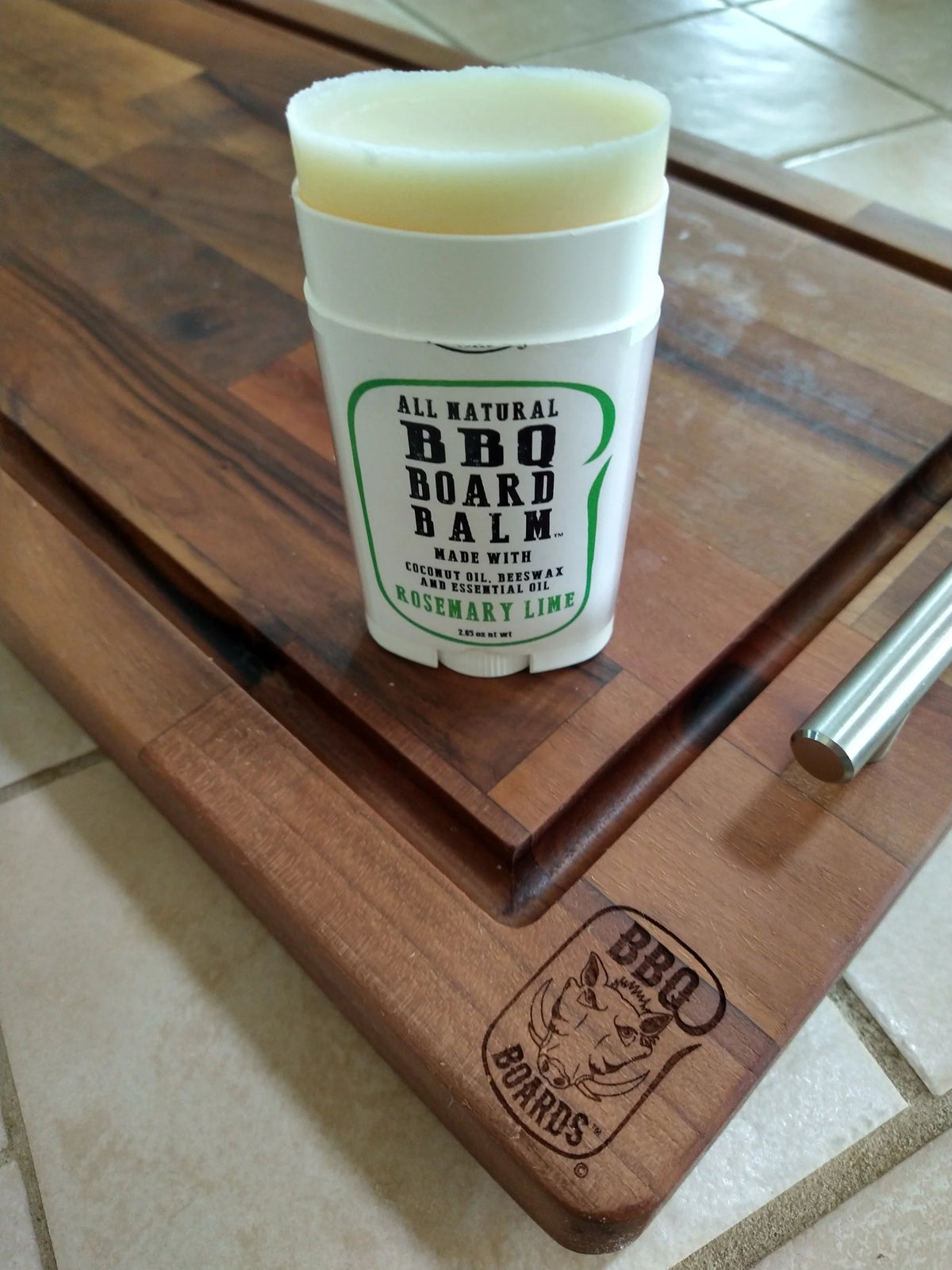 BBQ Boards | wax stick Rosemary Lime