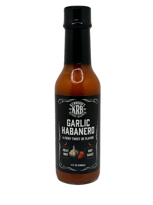 Kenwood's Rustic Blends | Garlic Habanero Hot Sauce