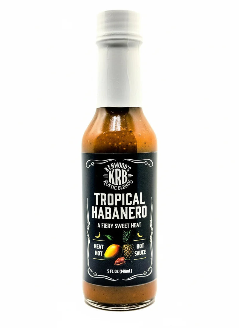 Kenwood's Rustic Blends | Tropical Habanero Hot Sauce