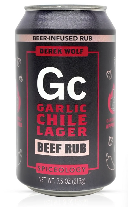 Derek Wolf | Garlic Chile Lager Beef Rub