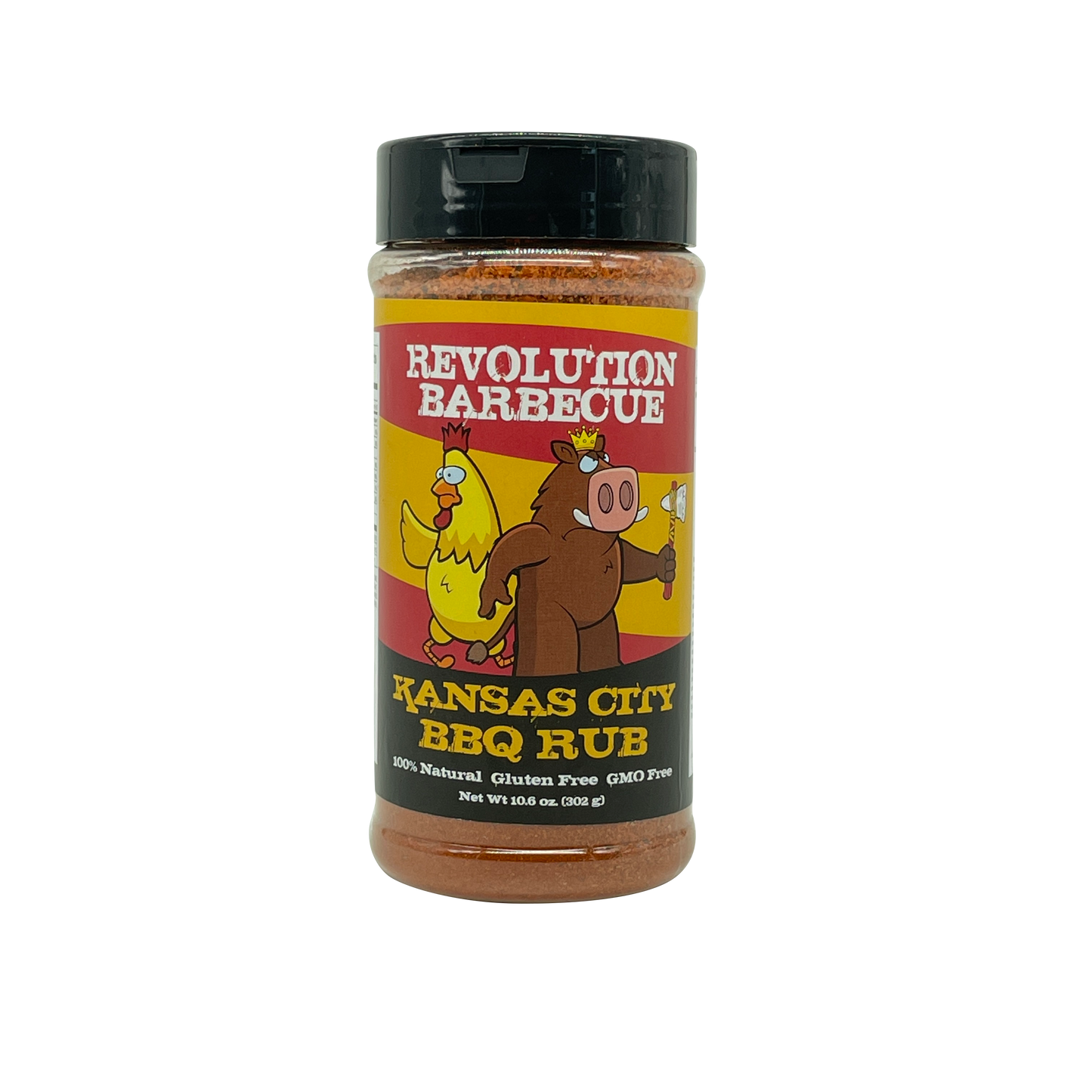 Revolution BBQ | Kansas City BBQ Rub 100% Natural Gluten Free GMO Free