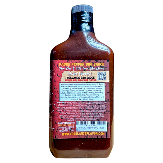 Freelance | "Padre Pepper"  Barbecue Sauce Dr. Pepper BBQ Sauce