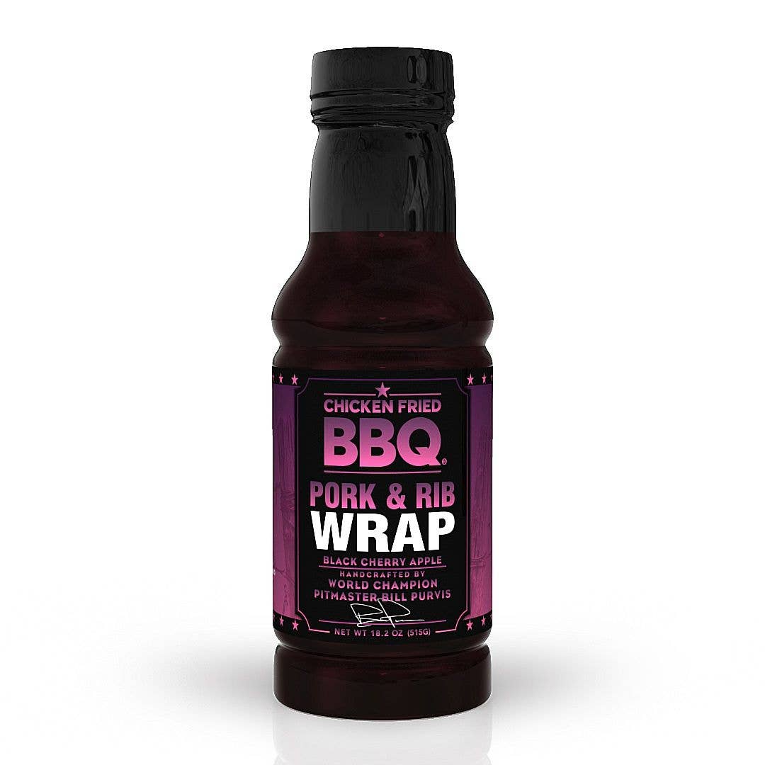 Chicken Fried BBQ, Black Cherry Apple Pork and Rib Wrap