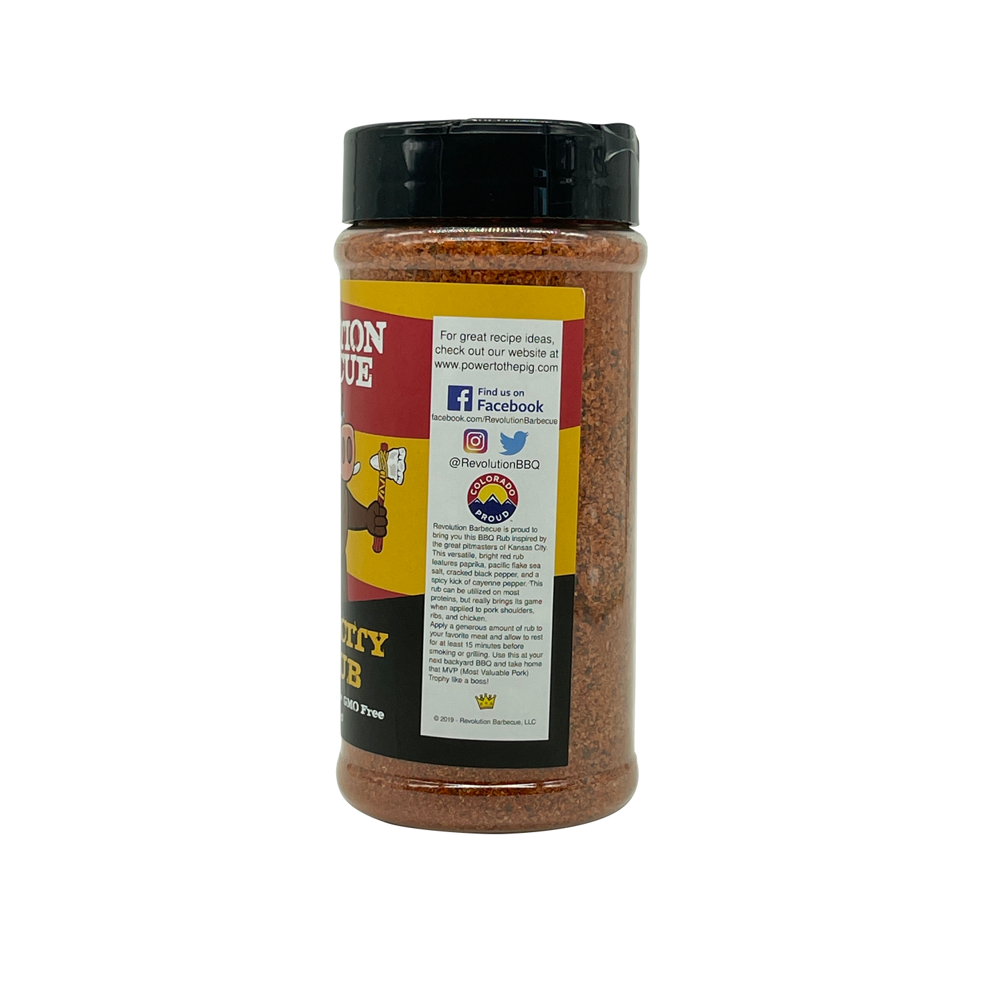 Revolution BBQ | Kansas City BBQ Rub 100% Natural Gluten Free GMO Free