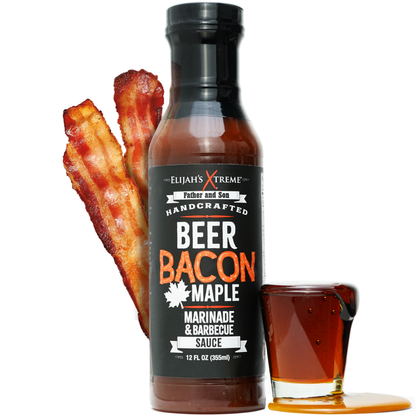 Elijah's Xtreme | Beer Bacon Maple BBQ Sauce & Marinade