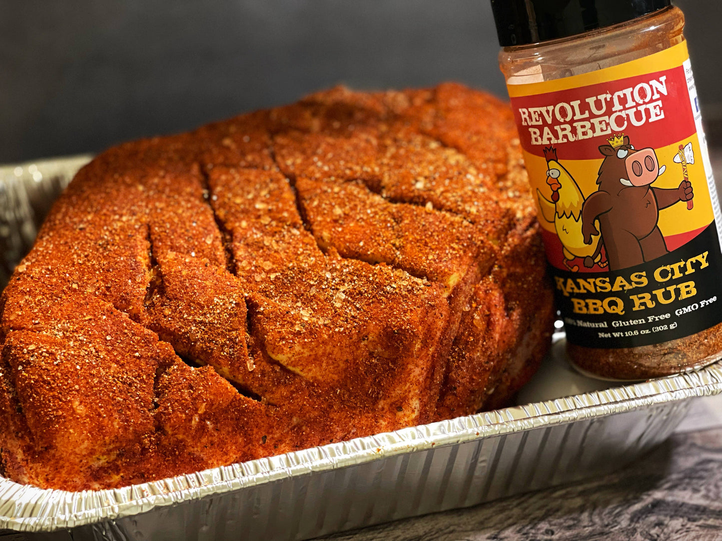 Revolution BBQ | Kansas City BBQ Rub 100% Natural Gluten Free GMO Free
