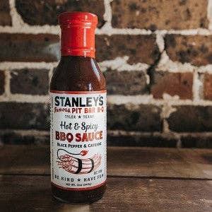 Stanley's - Texas - Sauce Hot BBQ - 12 oz. (Case of 12)