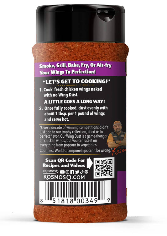 Kickin Cajun Wing Dust