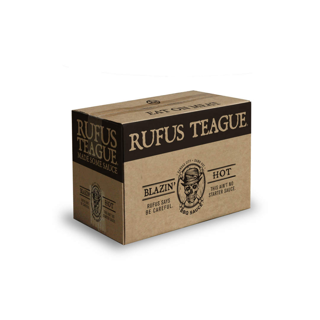 Blazin' Hot BBQ Sauce: 15.25oz