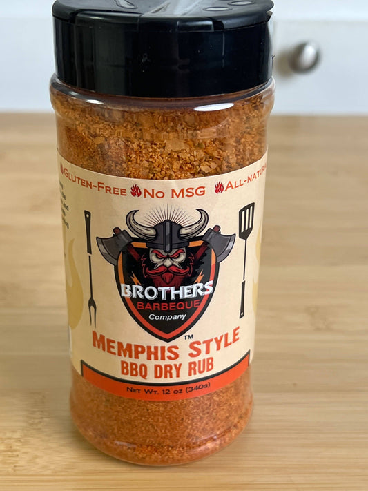 Brothers Barbeque | Memphis style barbecue dry rub 12 oz