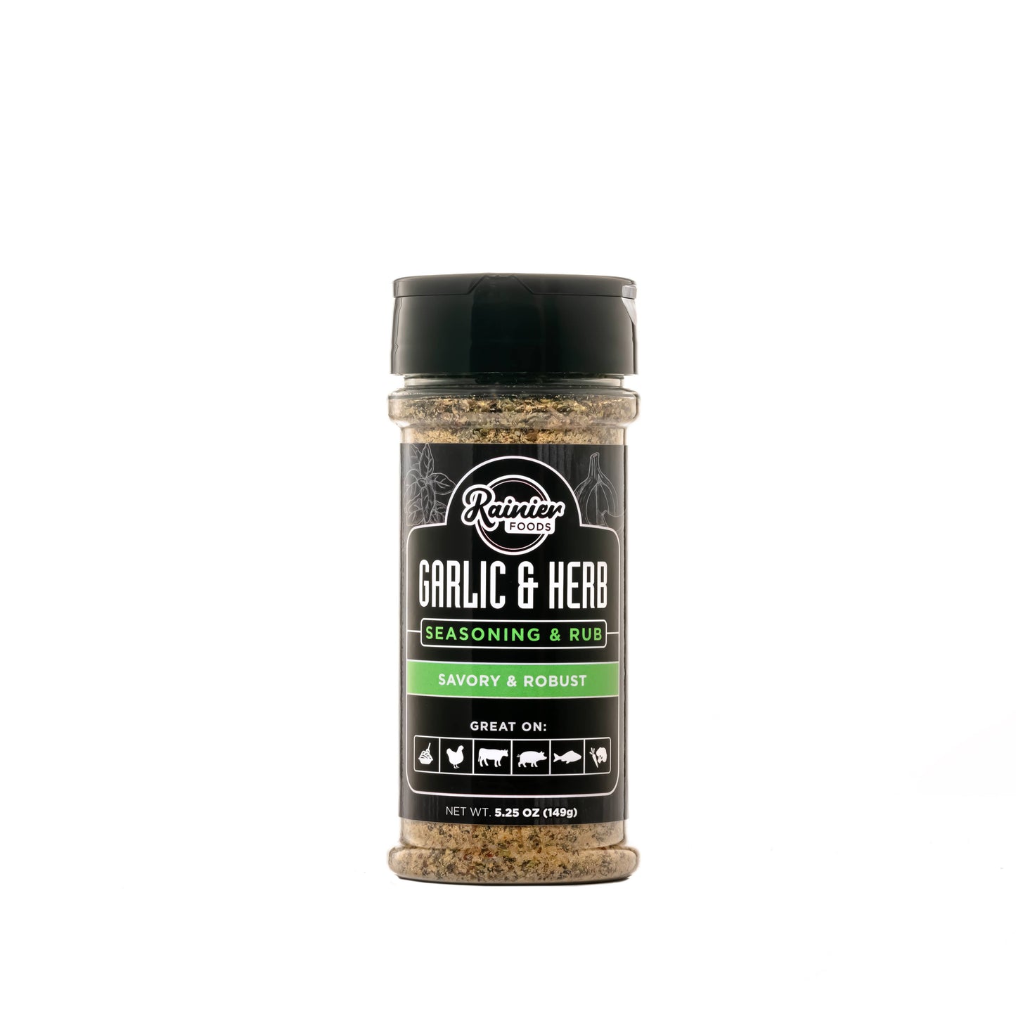 Rainier Foods | Garlic & Herb Seasoning