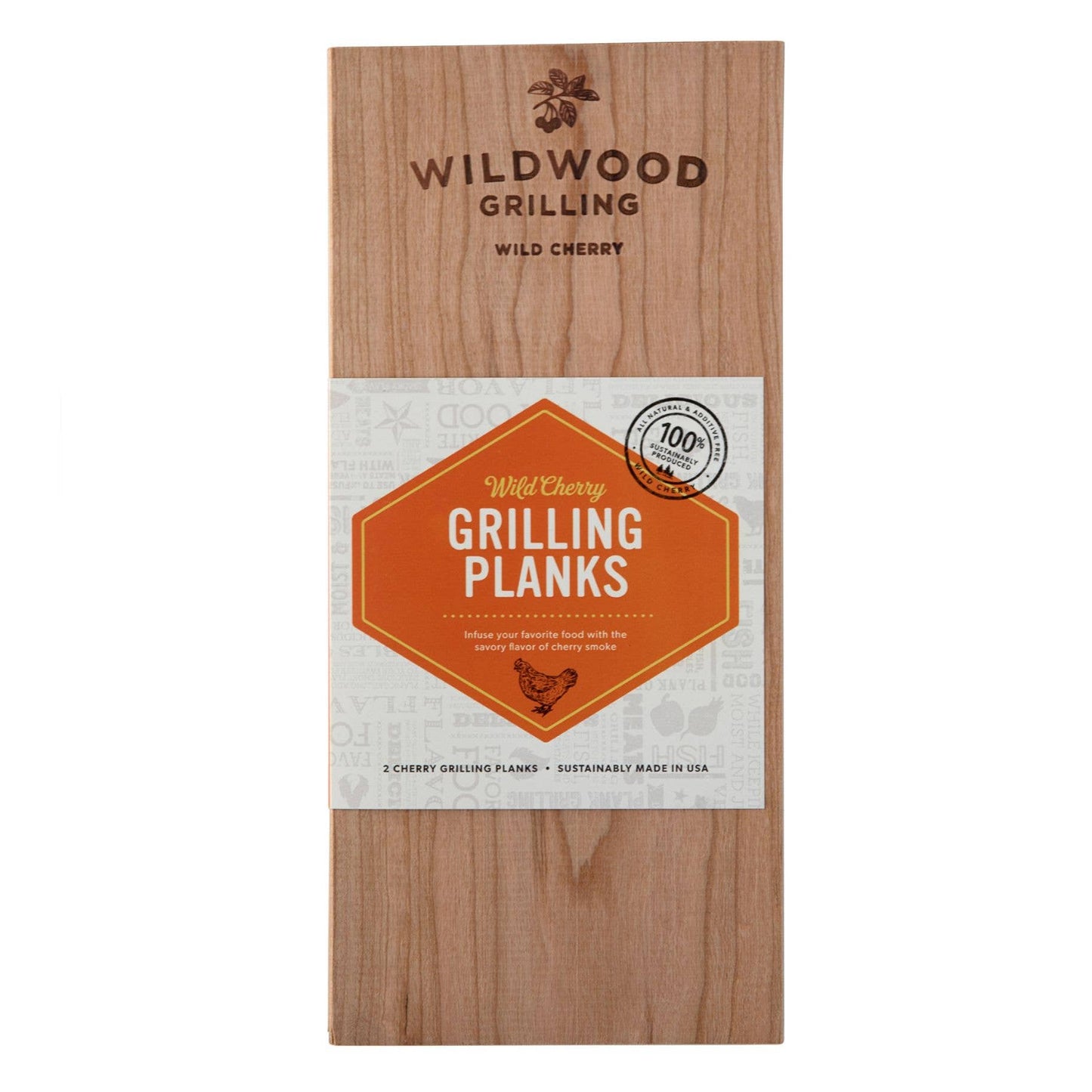Wildwood Grilling | 2-Pack of  5"x11" Grilling Planks (6 Flavors Available): Cherry