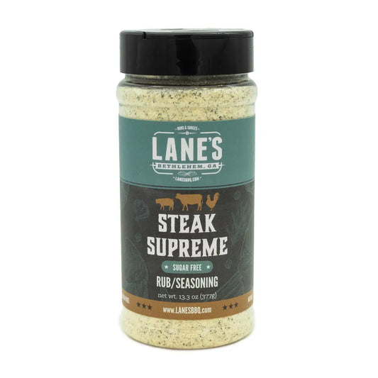 Lane's | Steak Supreme SUGAR FREE Rub & Seasoning: Pitmaster