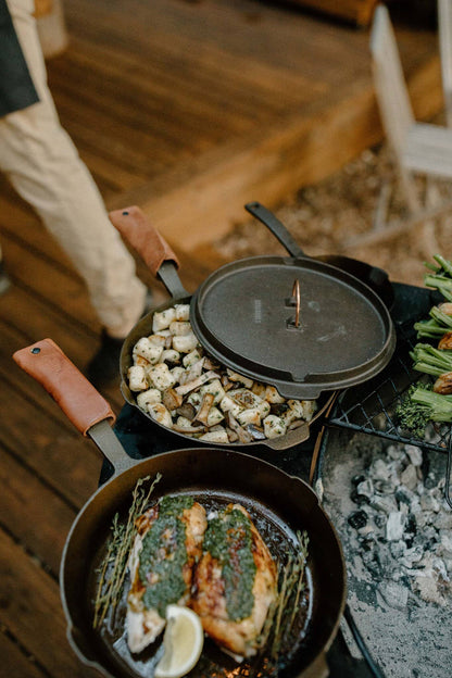 Barebones | All-In-One Cast Iron Skillet: 12"