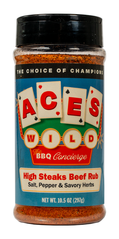 Aces Wild BBQ | High Steaks Beef Rub