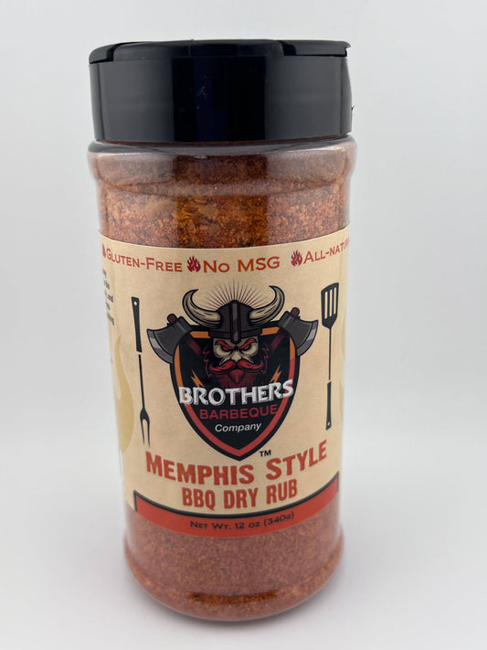 Brothers Barbeque | Memphis style barbecue dry rub 12 oz