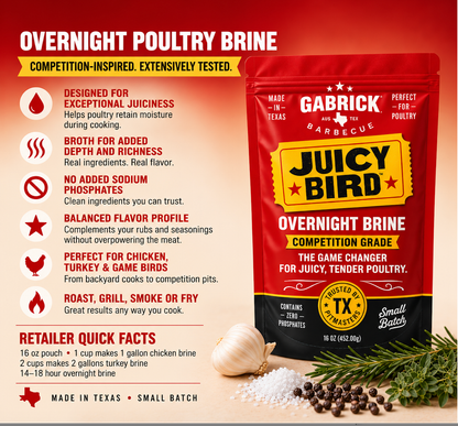 Gabrick | Juicy Bird™ Overnight Poultry Brine