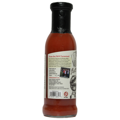 Peaches & Whiskey BBQ Sauce - NEW LABEL
