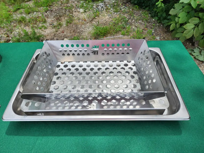 Humphrey's BBQ | Click n' Cook Basket-Small 7.5"X9.5"