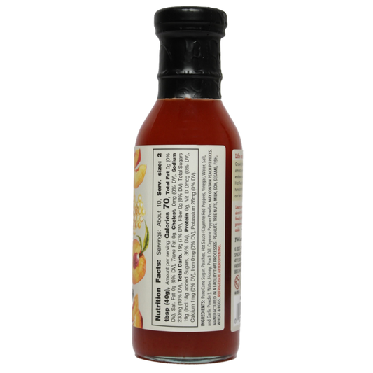 Hot Peach & Honey Sauce - NEW