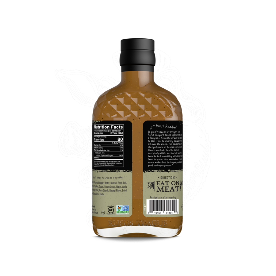 Rufus Teague | Made Some Sauce K.C. Gold Mustard BBQ Sauce