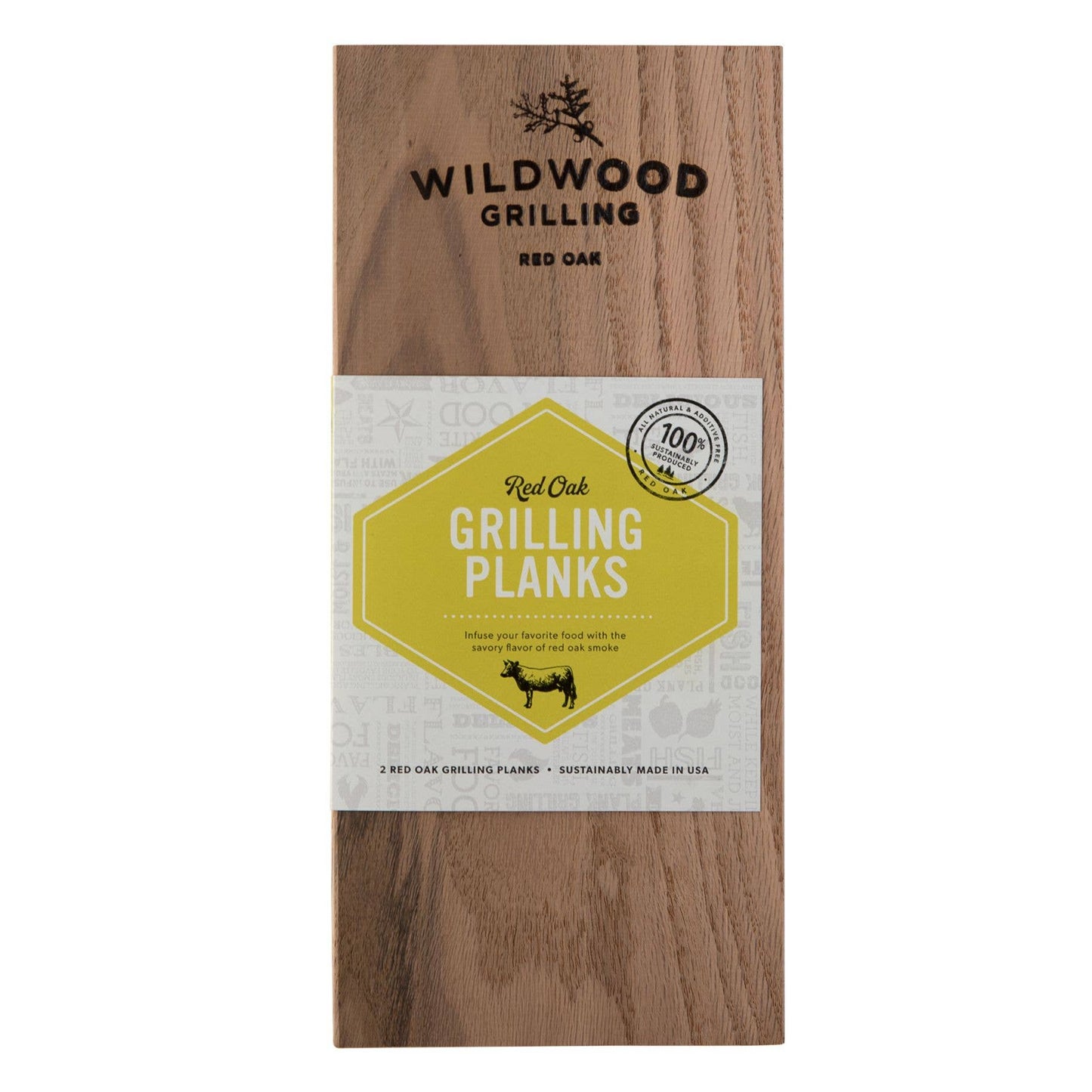 Wildwood Grilling | 2-Pack of  5"x11" Grilling Planks (6 Flavors Available): Cedar