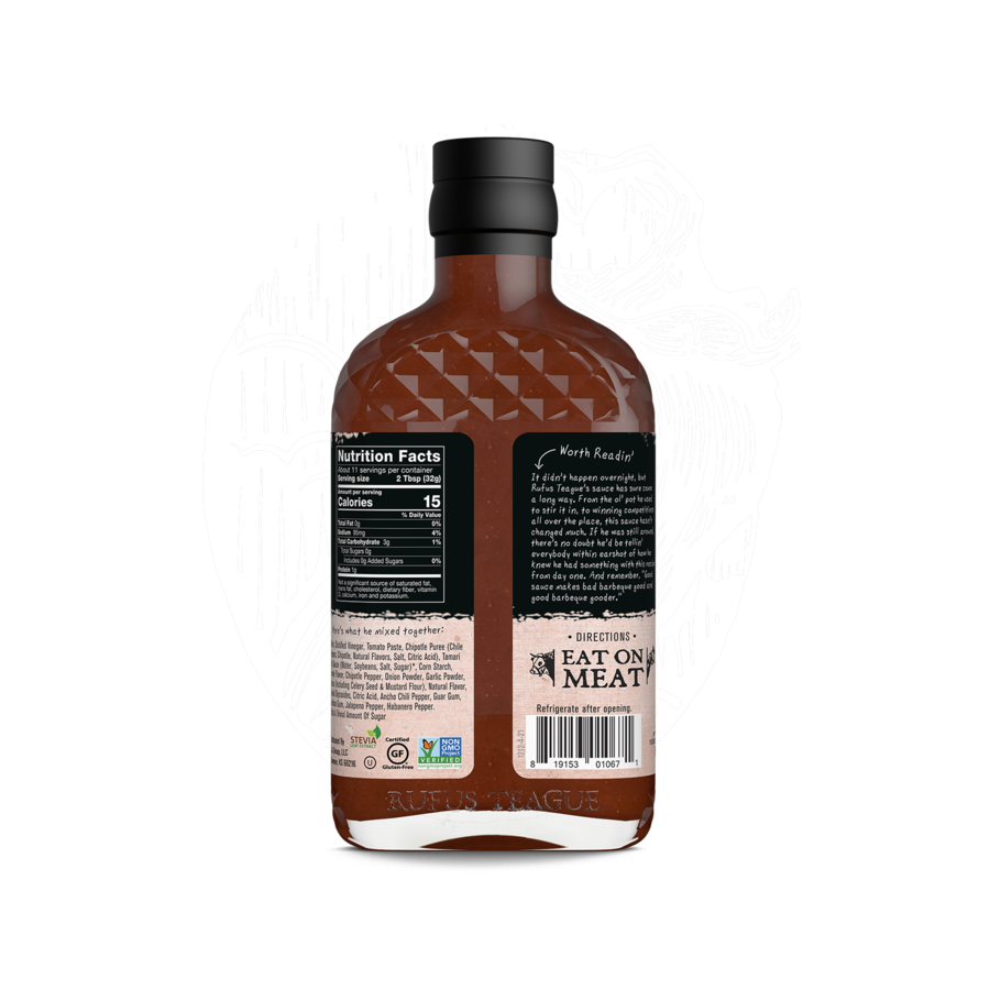 Smoke 'N Chipotle - Sugar Free BBQ Sauce: 12.25oz