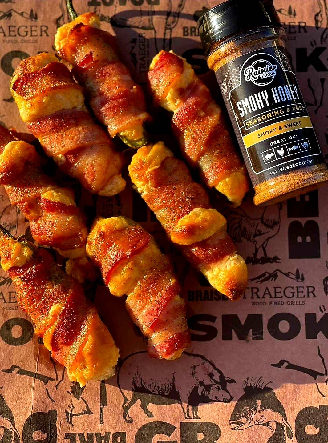 Rainier Foods | Smoky Honey Seasoning & Rub - 6.25oz