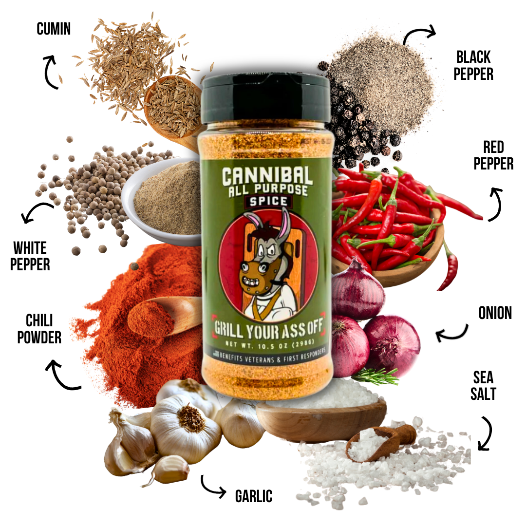 Grill Your Ass Off | Cannibal All-Purpose Spice