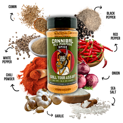 Grill Your Ass Off | Cannibal All-Purpose Spice