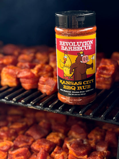 Revolution BBQ | Kansas City BBQ Rub 100% Natural Gluten Free GMO Free