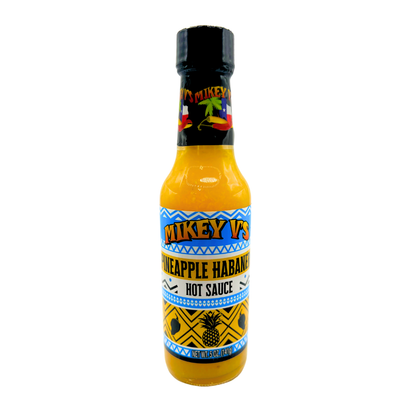 Mikey V’s Pineapple Habanero Hot Sauce: 5 fl oz