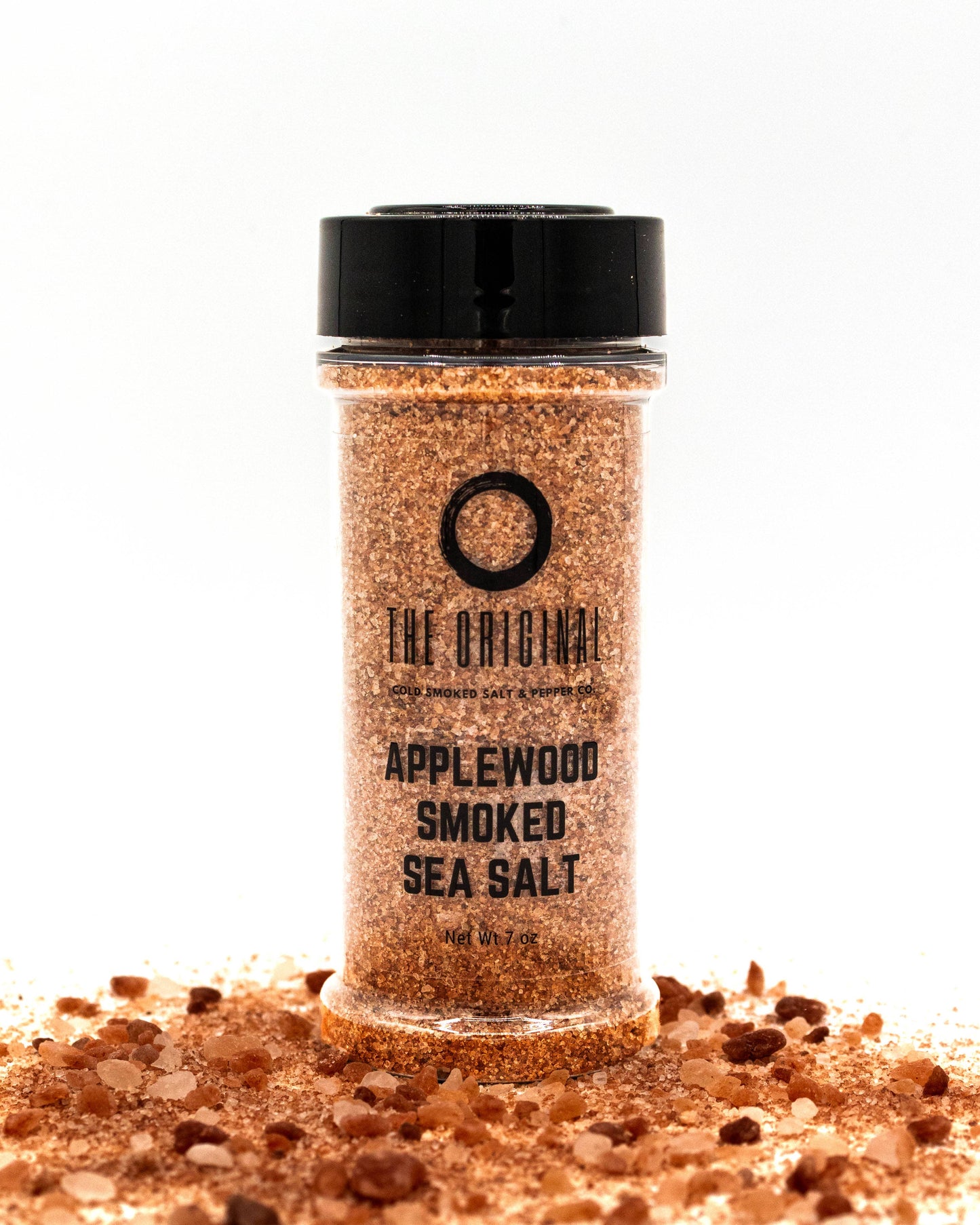 Applewood Smoked Sea Salt: Coarse