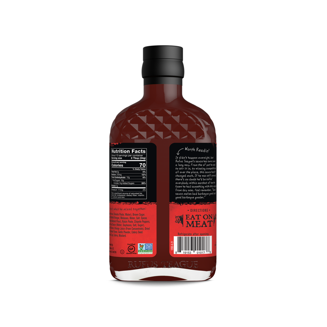 Blazin' Hot BBQ Sauce: 15.25oz