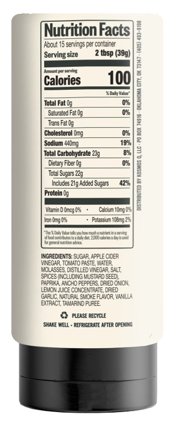 Kosmos Q | OP-X1 Secret BBQ Sauce (20 oz)